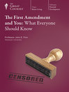 Cover image for The First Amendment and You